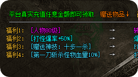<strong>浅谈传奇私服充值活动：buff神技该不该拿</strong>